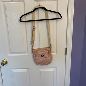 Coach pink shoulder bag
